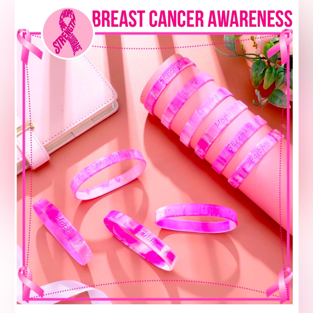 35 Bracelets Breast Cancer Awareness Freebie Item gifts for a cause